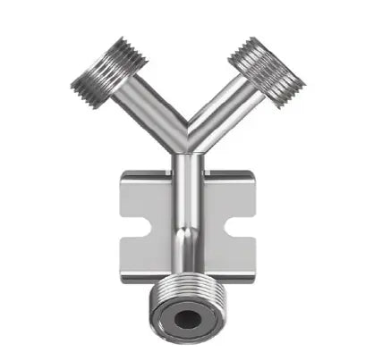 Combination Wall Bracket With Built In "Y" Fitting