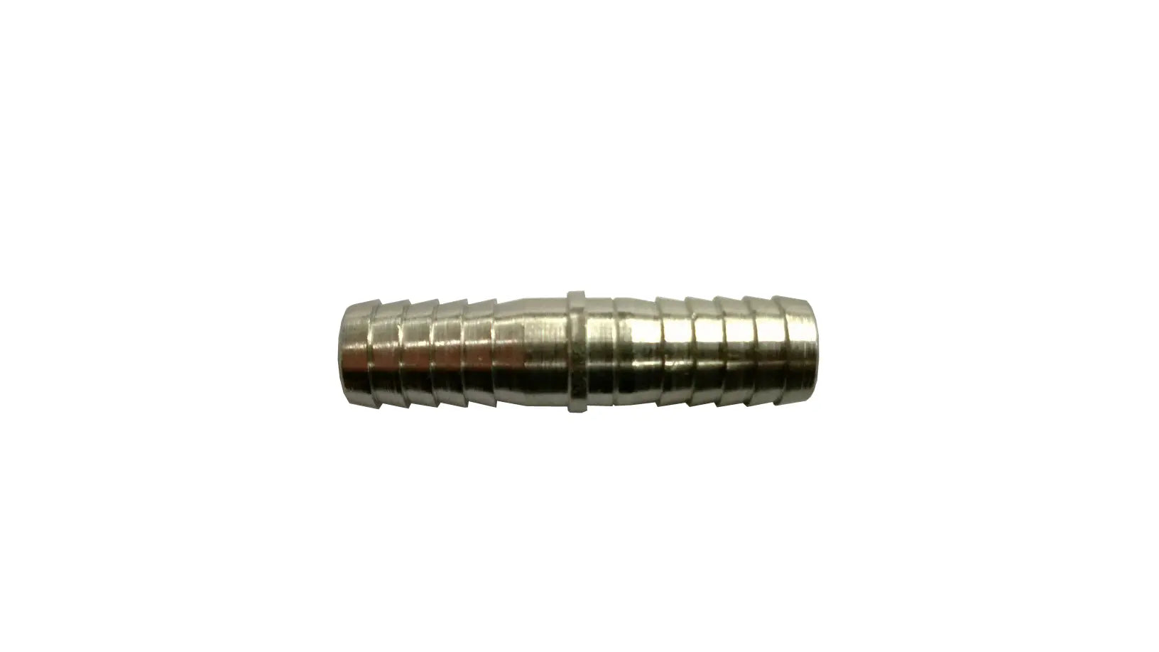 Stainless Steel Barbed Splice (Barb OD) 3/8 x 3/8