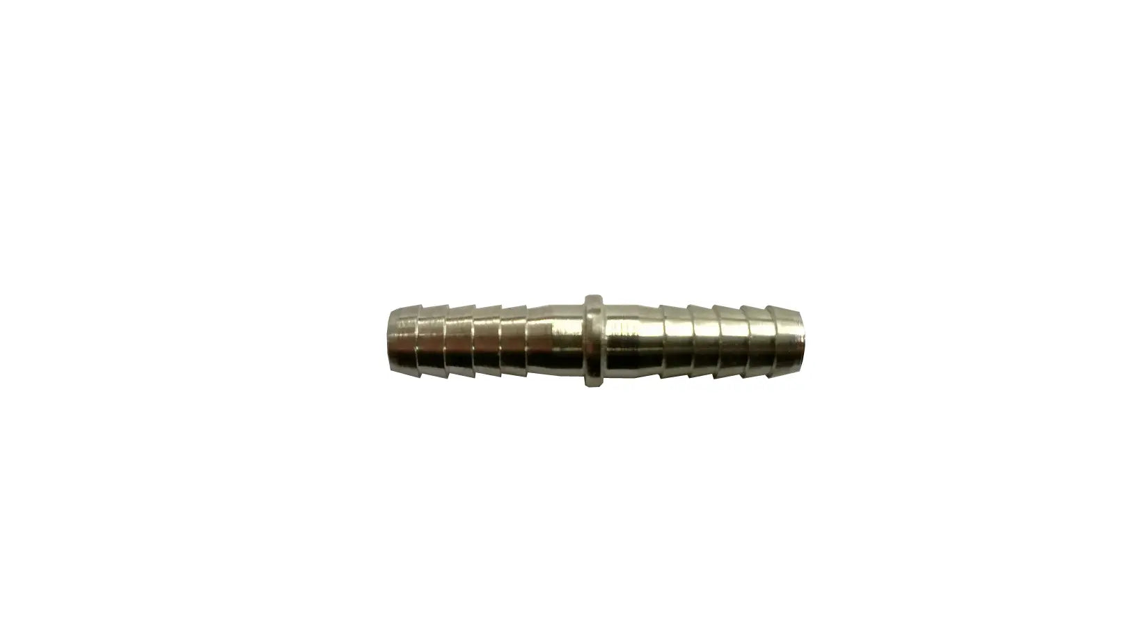 Stainless Steel Barbed Splice (Barb OD) 3/16 x 3/16