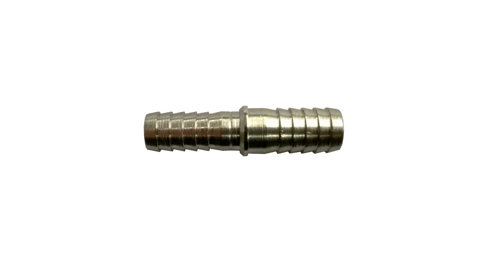 Stainless Steel Barbed Splice (Barb OD) 1/4 x 3/8