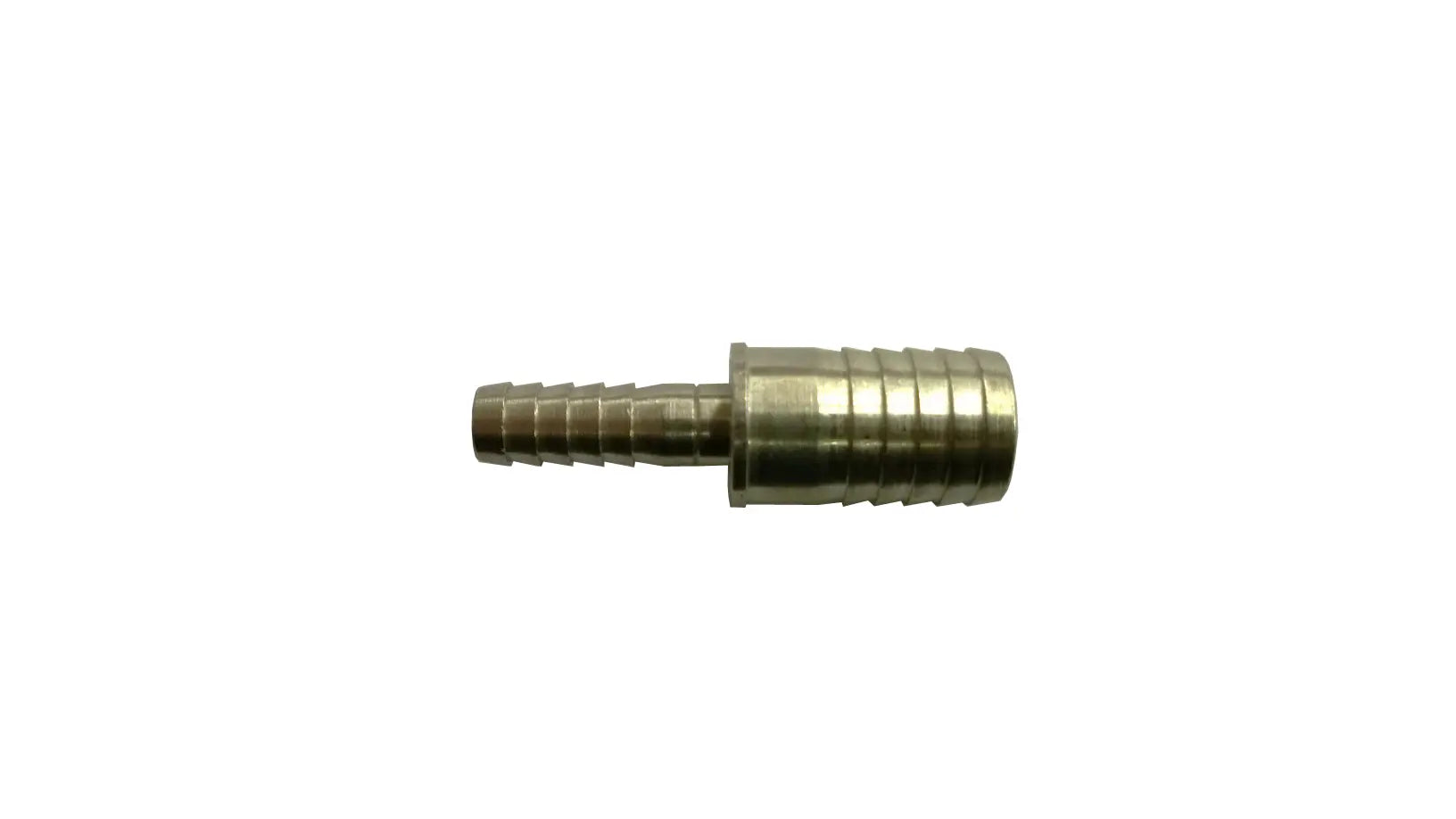 Stainless Steel Barbed Splice (Barb OD) 1/4 x 1/2