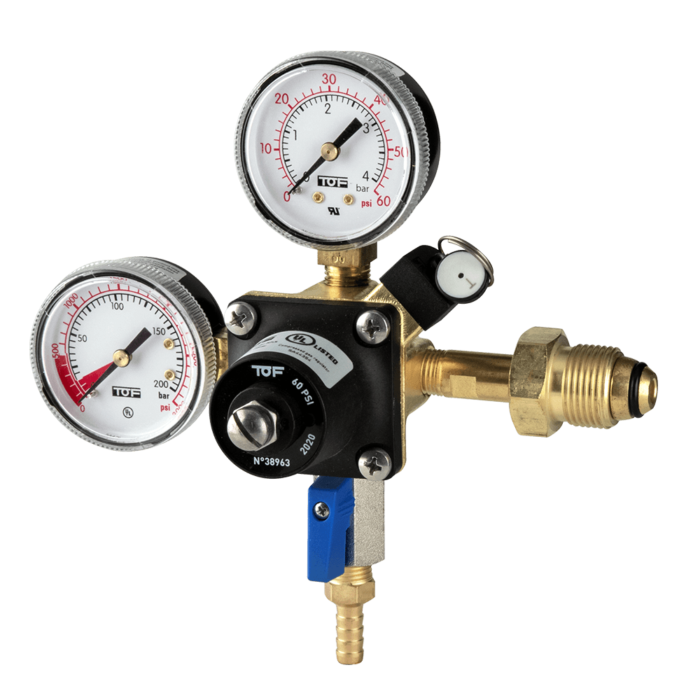 N2 Primary Regulator 0-60 PSI - TOF