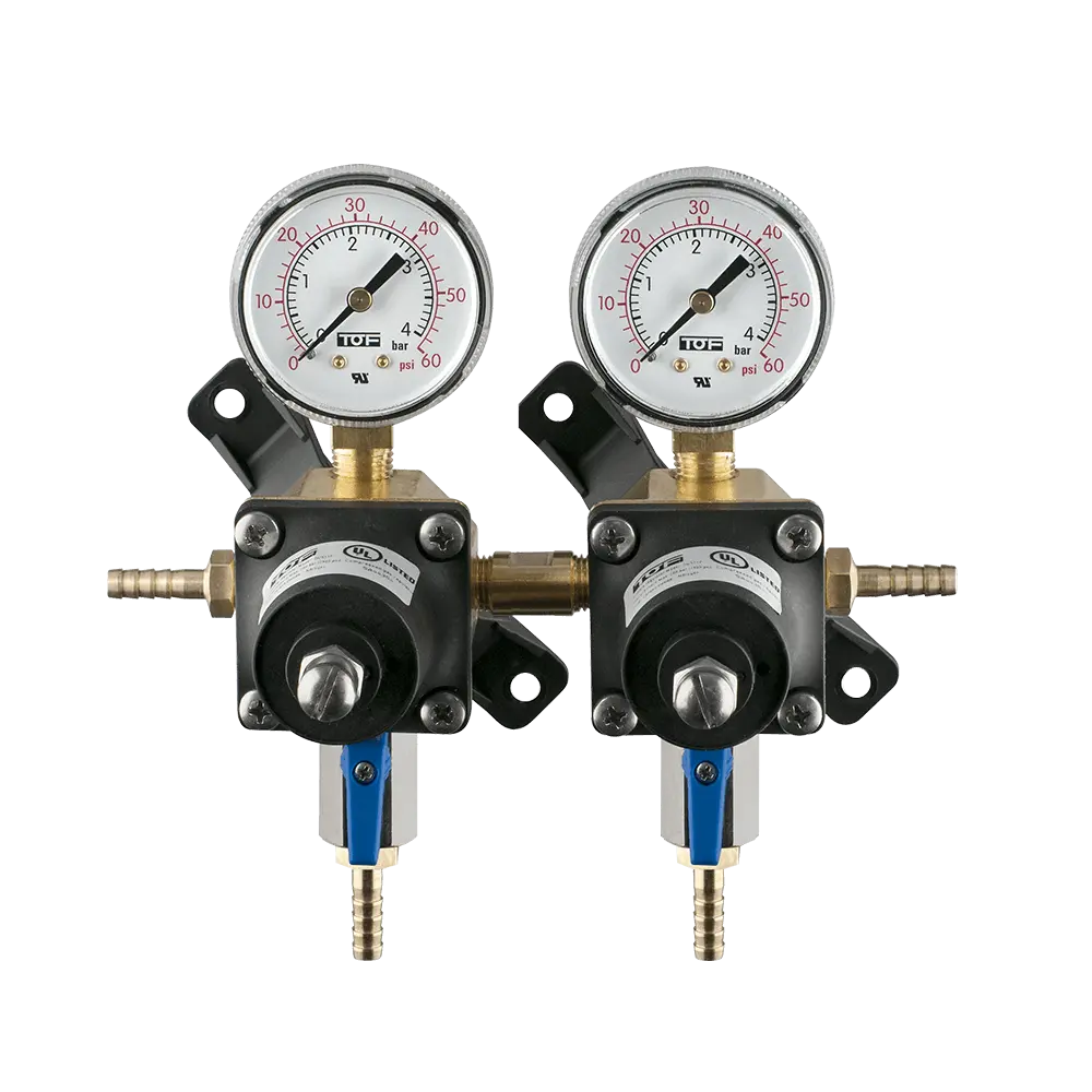 2 Body 0-60 PSI TOF Secondary Regulator