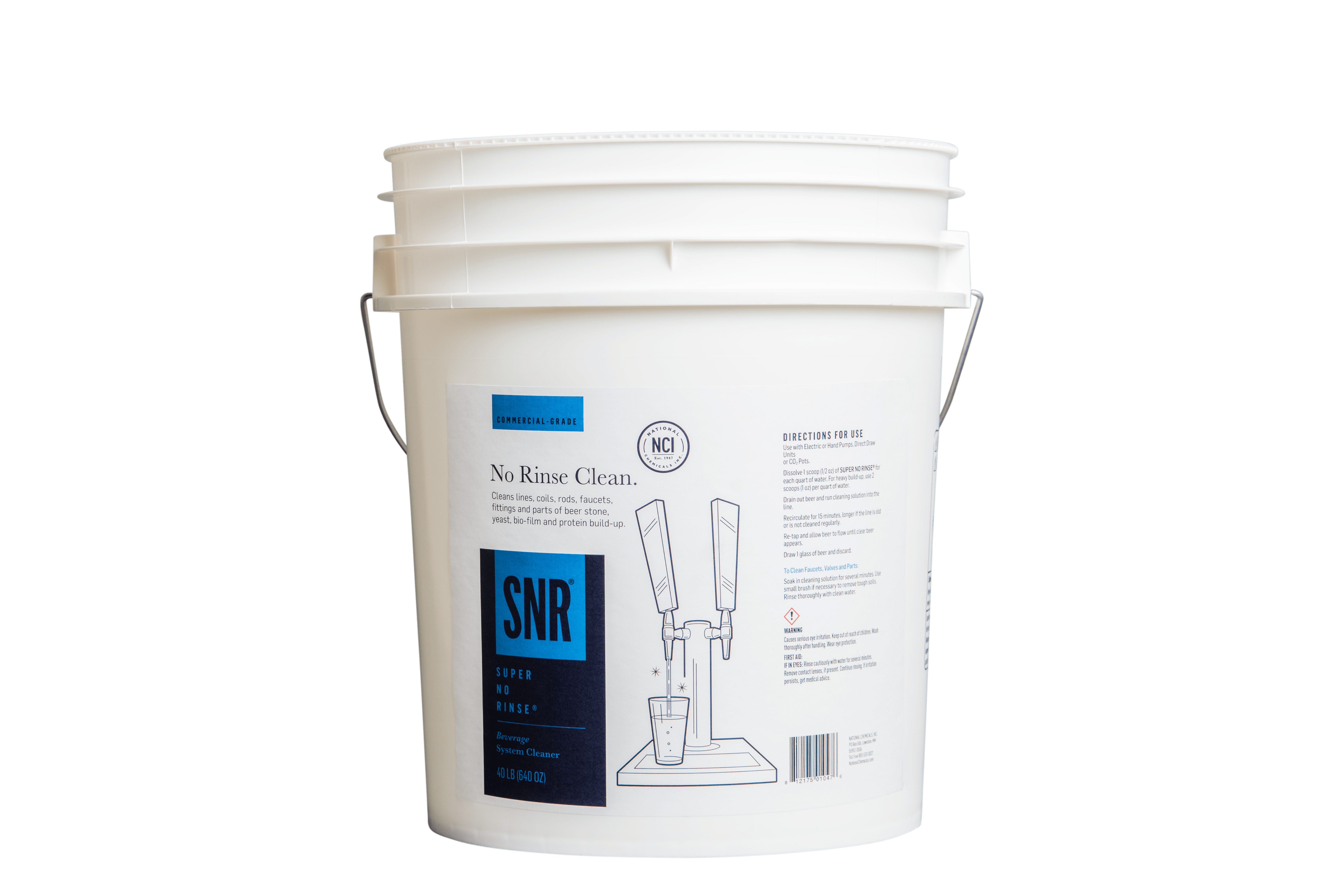 Powdered Super No-rinse Line Cleaner - 40 lbs