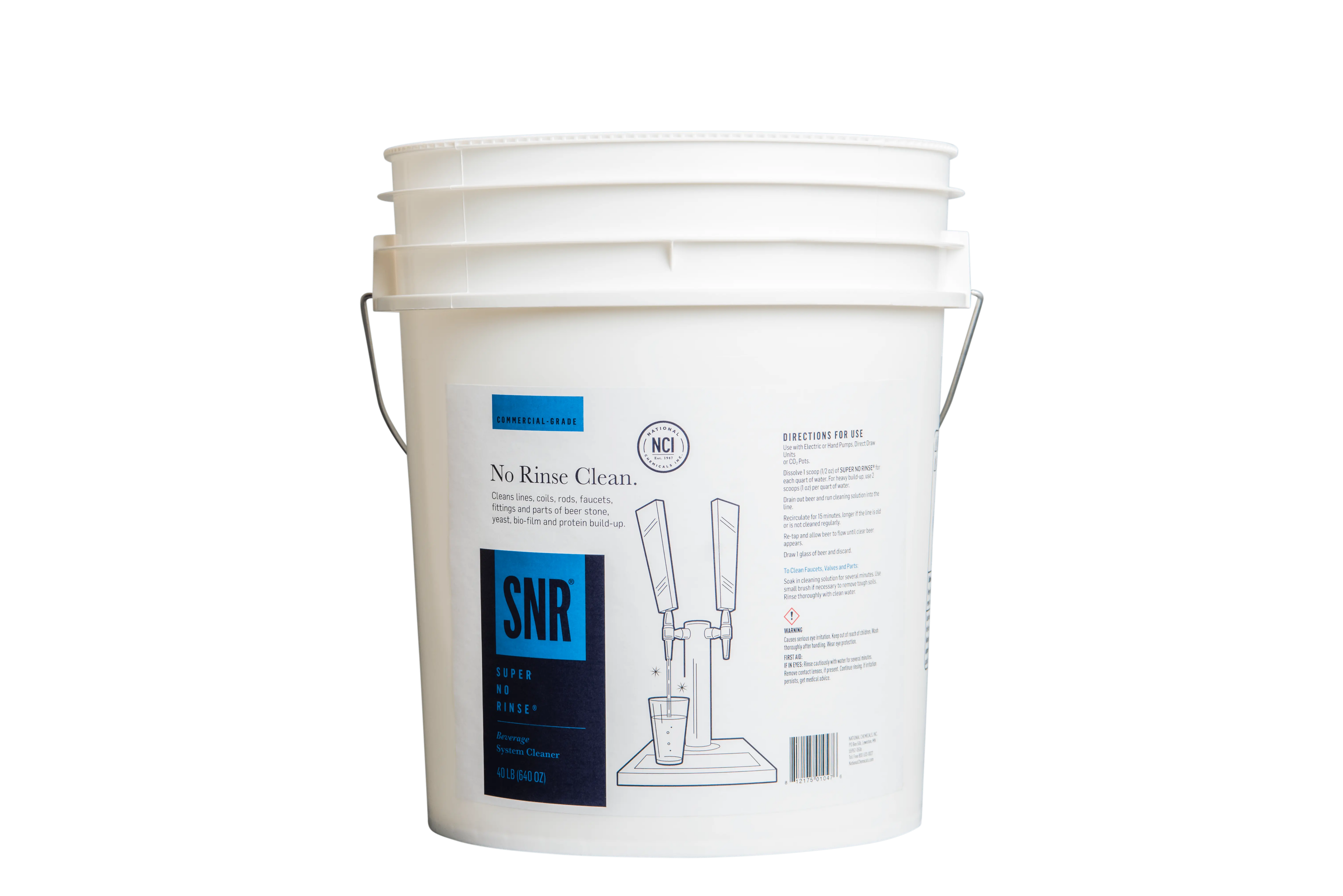 Powdered Super No-rinse Line Cleaner - 40 lbs