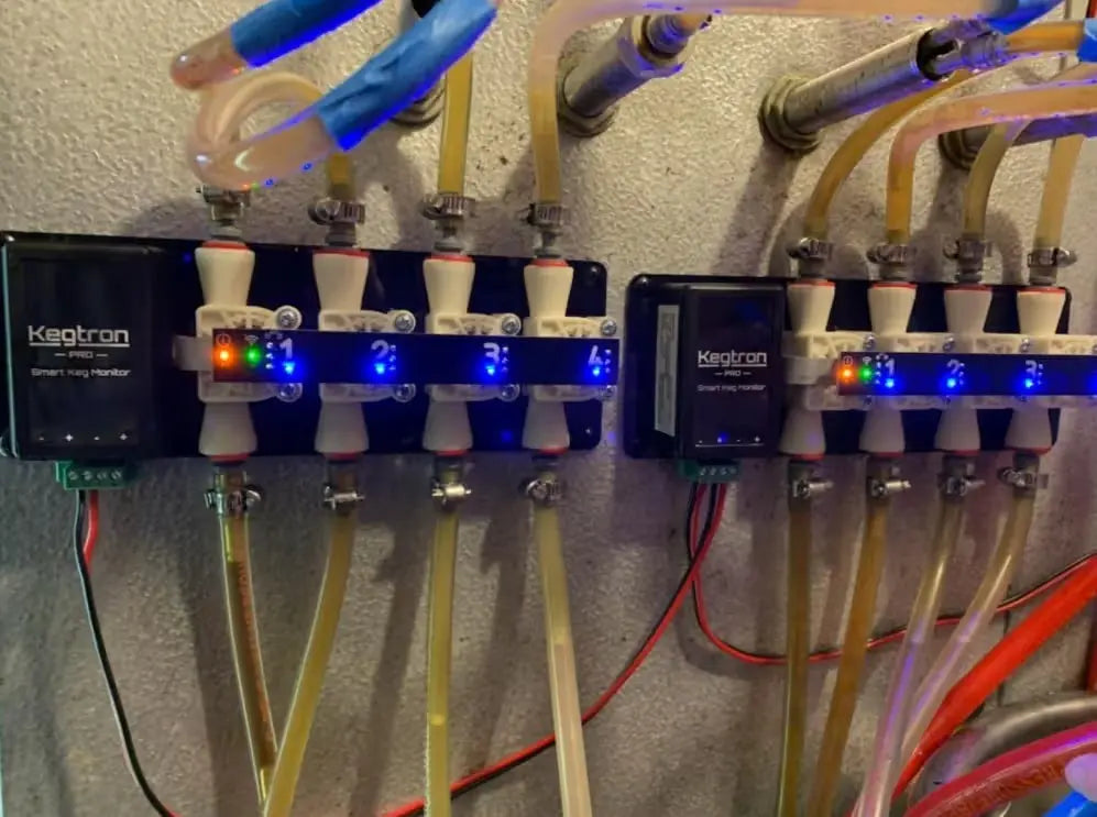 Kegtron Pro Keg Monitor Quad Tap Kegtron