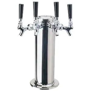 4 Product 4" Wrap-around S/S Tower Glycol Ready