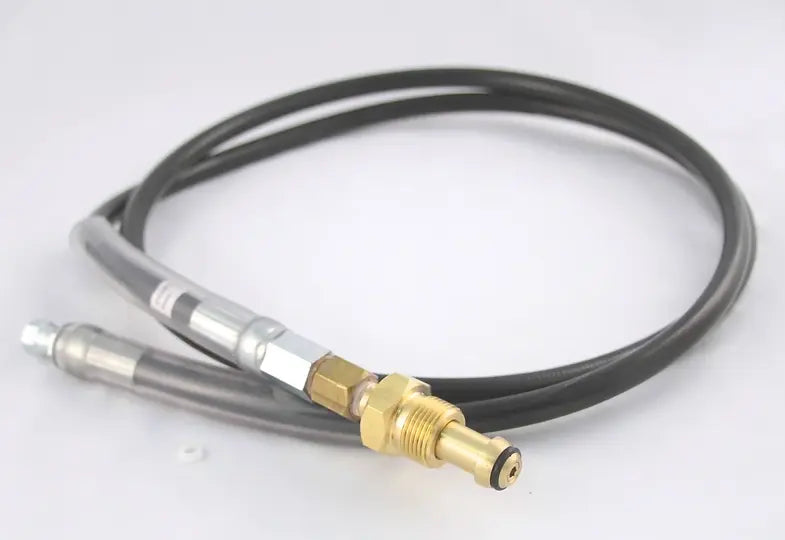 High Pressure Hose Assembly, 6' Length, 1/4" Female Flare x CGA580 N2 Fitting