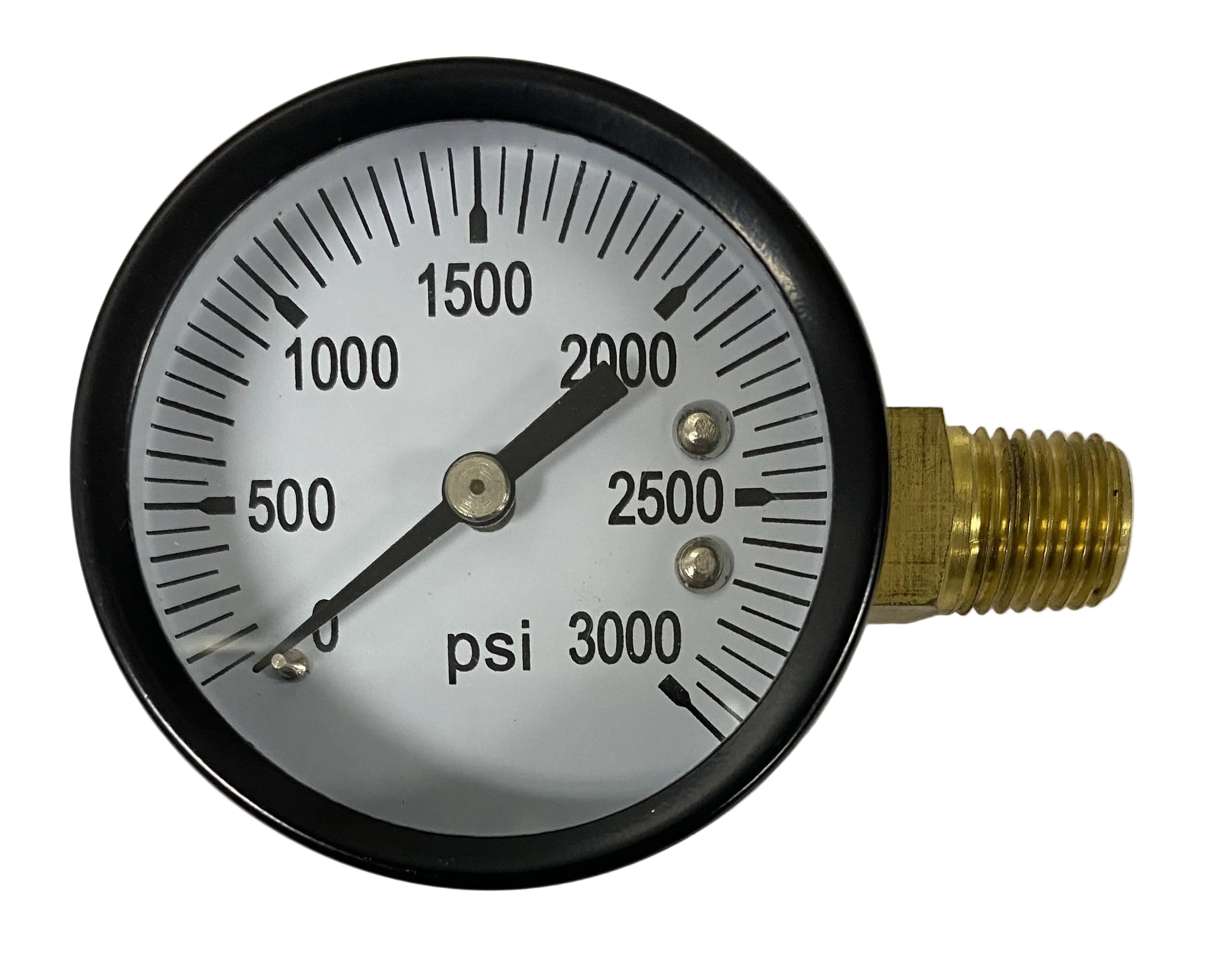 0-3000 Lb. Gauge W/ LH Thread