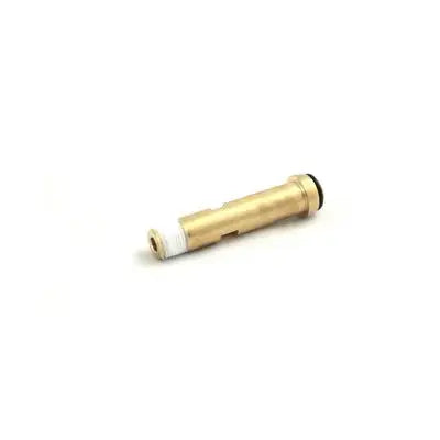 Nitrogen Inlet Nipple with O-Ring Tank Seal, CGA 580, Left Hand Threads