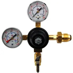 160 PSI Metal Bonnet Double Gauge N2 Regulator