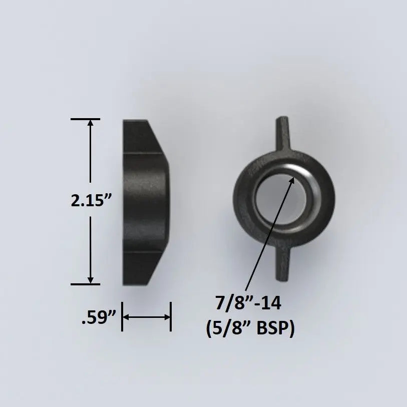 Beer Wing Nut Plastic Exterior