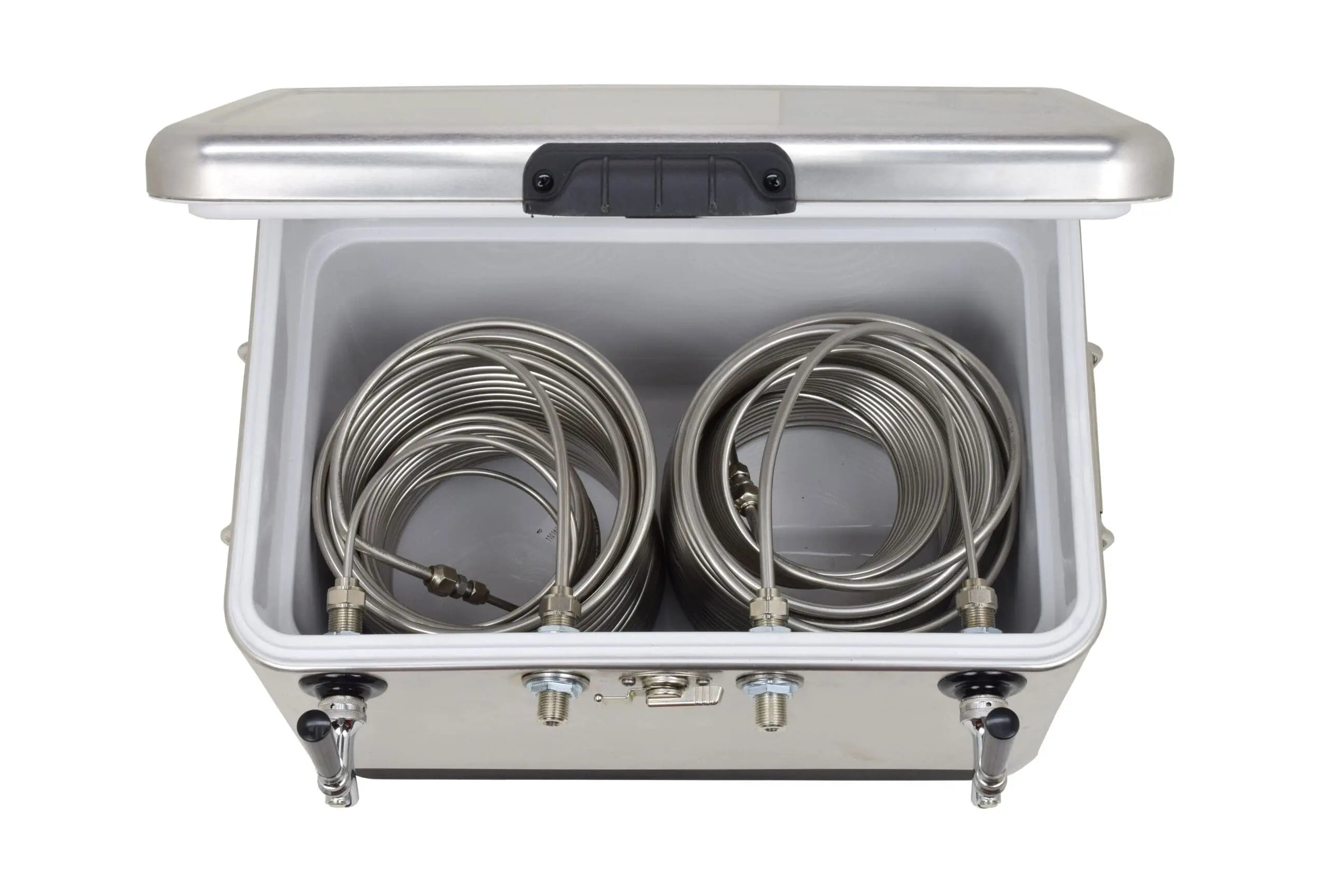 Two Product S/S Cooler w/ 120' Coils - All 304 S/S Components