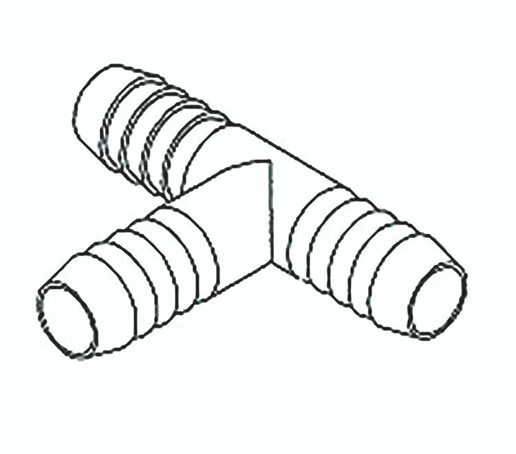 Plastic 3/8" Tee Wholesale Beer Parts