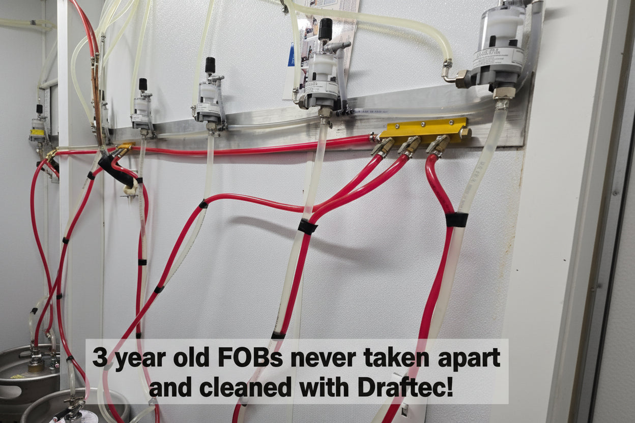 FOBs cleaned with Draftec