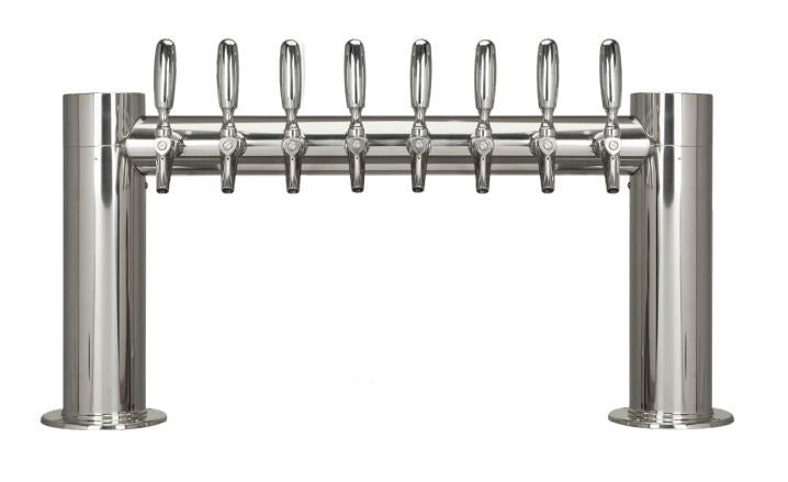 Metropolis "H" Tower 8 Tap S/S Glycol Ready Micro Matic