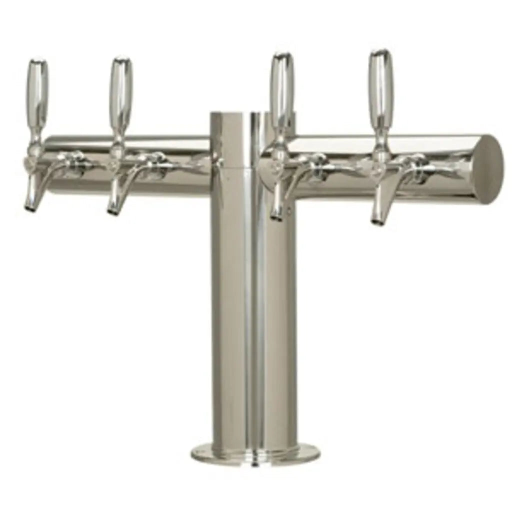 Metropolis "T" Tower 4 Tap S/S Glycol Ready Wholesale Beer Parts