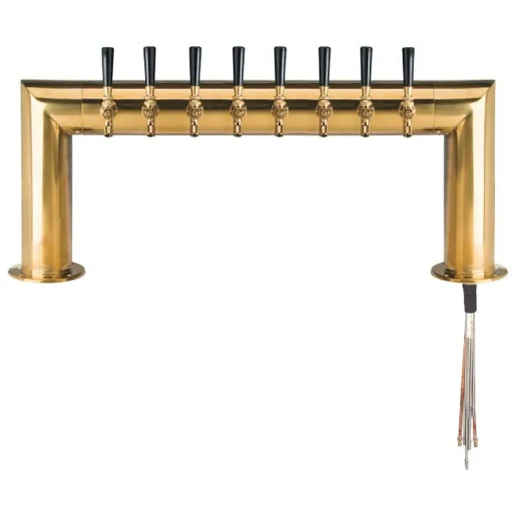 Pass Thru - 8 304 Faucet - PVD Brass - Glycol Cooled
