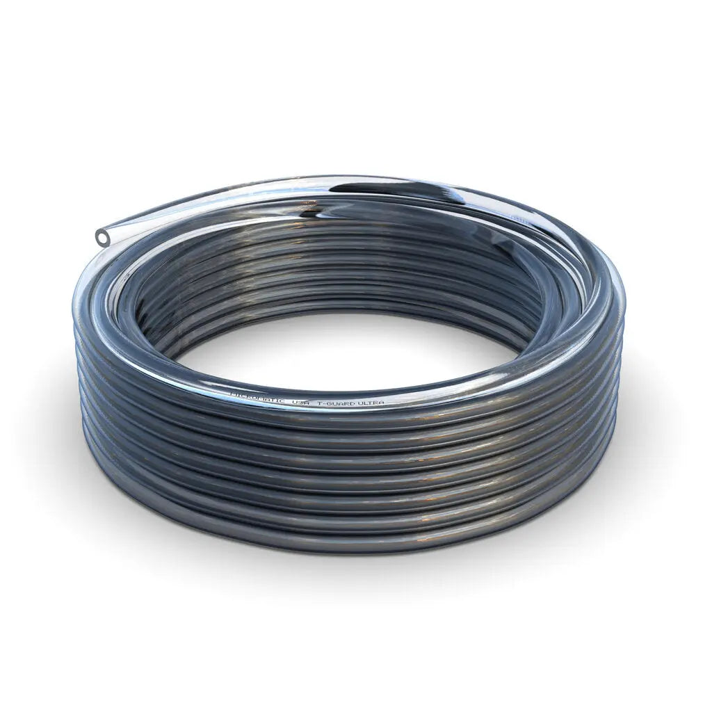 Micro Matic T-Guard Ultra® Barrier Vinyl Beer Line | 1/2" I.D. | NSF/FDA Compliant | 100' Spool Micro Matic
