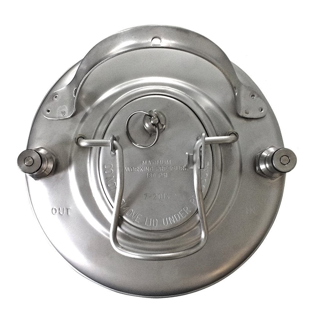 S/S 5 Gallon Ball Lock Product Tank
