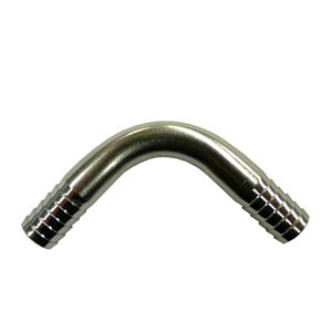 3/8" X 3/8" S/S Barbed Elbow