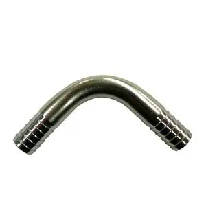 5/16" X 5/16" S/S Barbed Elbow