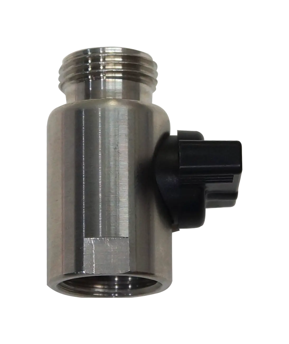 Single Beer Shutoff W/ Handle (Stainless Steel) (TOF)