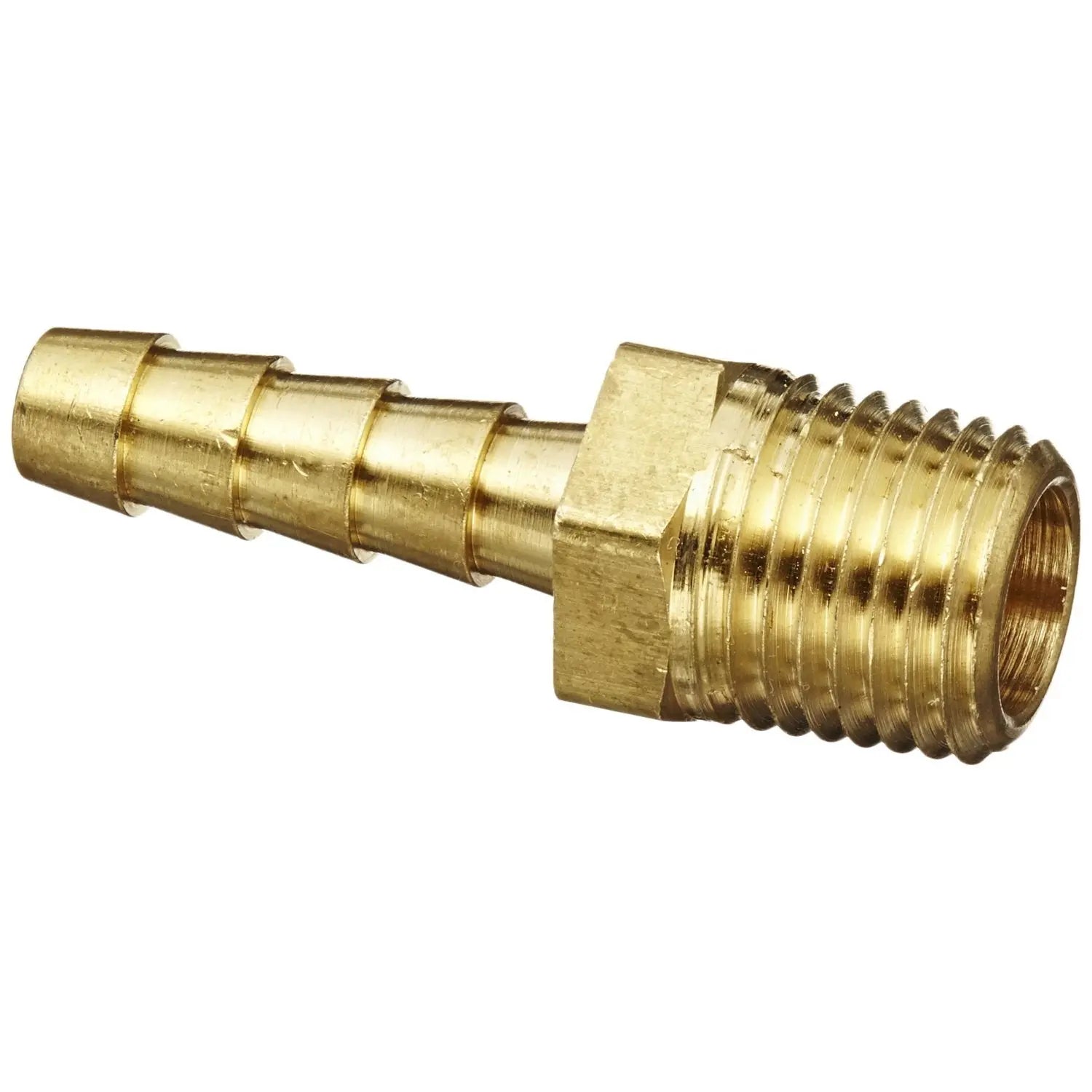 Barb Nipple X Male Pipe Thread (3/8" X 3/8")