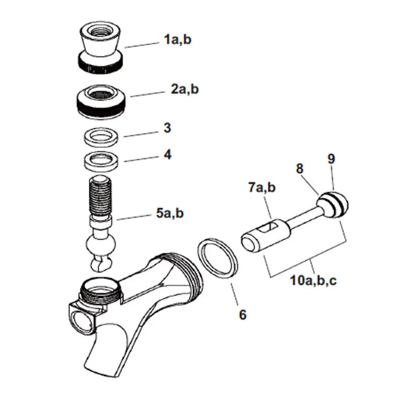 Brass Faucet Lever