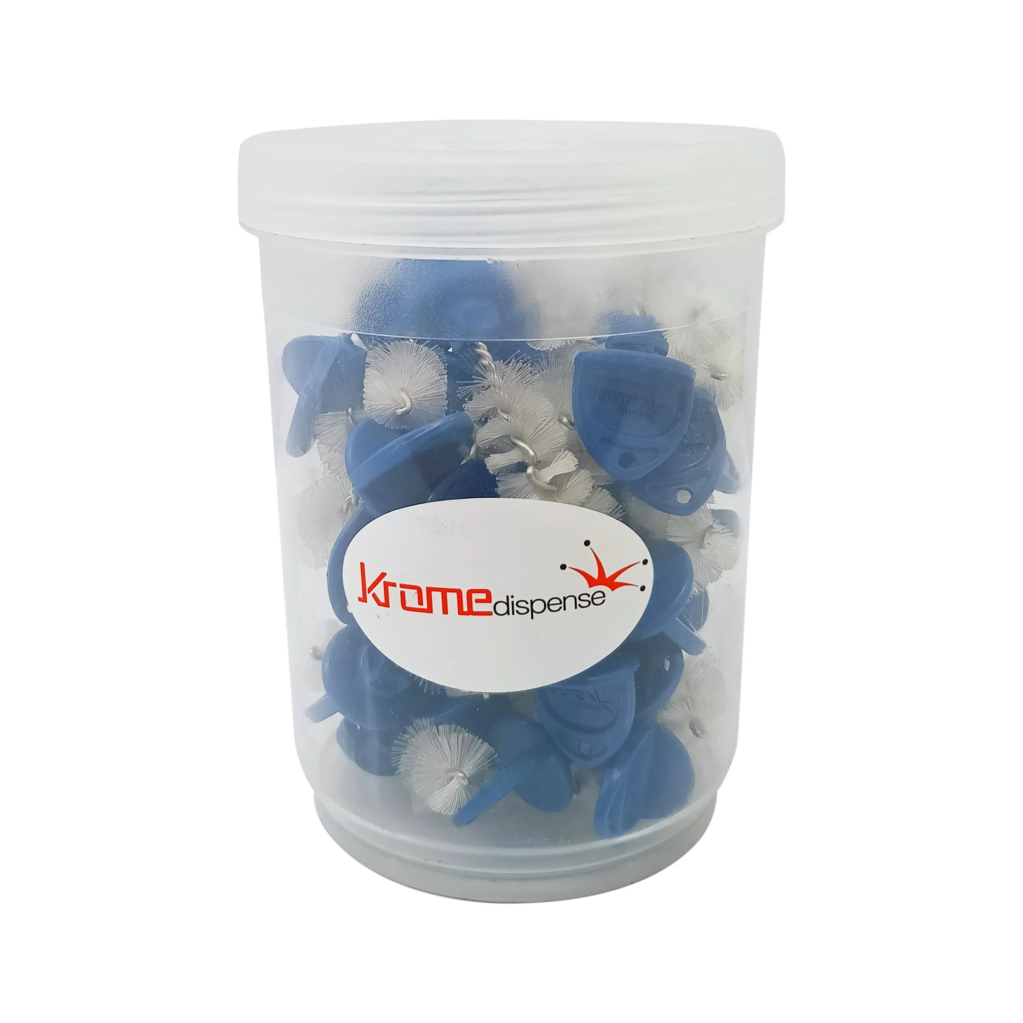 Hygiene Plug Faucet Cap and Brush (Bucket of 50)
