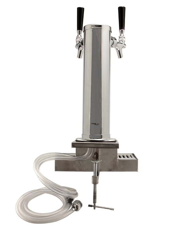 Stainless Steel Clamp on Tower Base w/ Drip Tray
