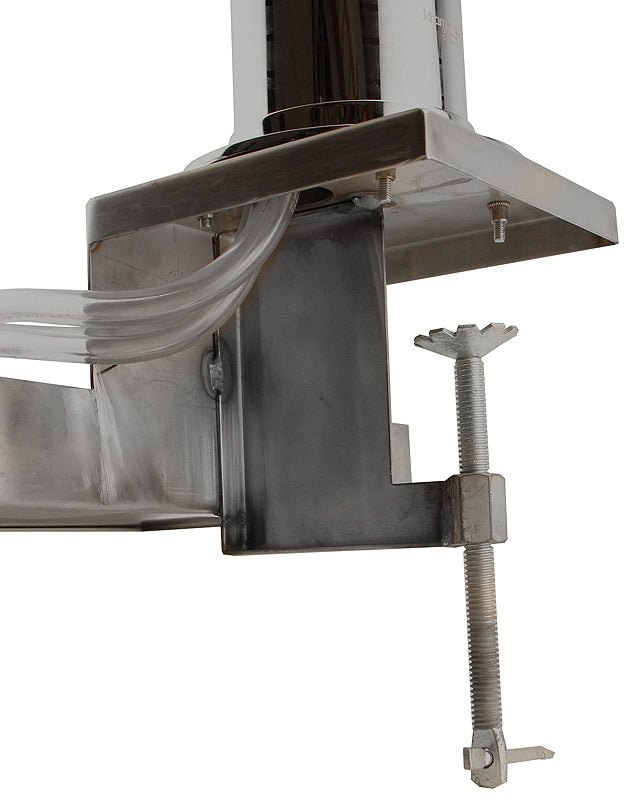 Stainless Steel Clamp on Tower Base w/ Drip Tray