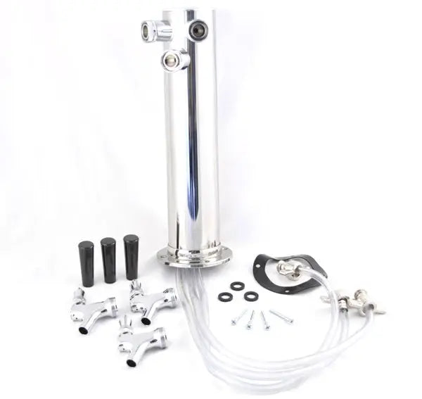 3" S/S Triple Faucet Tower (Air cooled) - All 304 contact