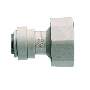 3/8" John Guest X 1/2" Mpt Drain Fitting
