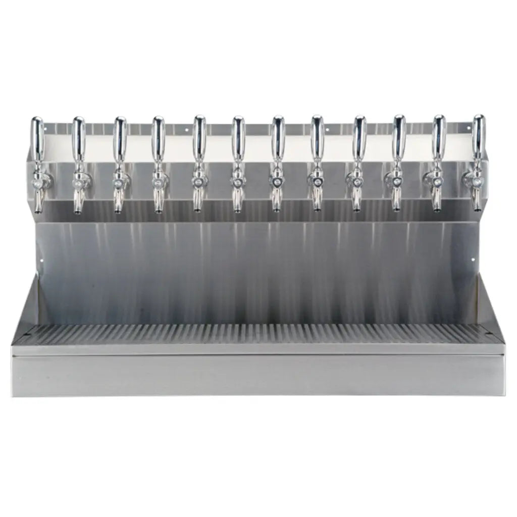 Kronos - 12 Faucet Wall Mount Draft Beer Tower
