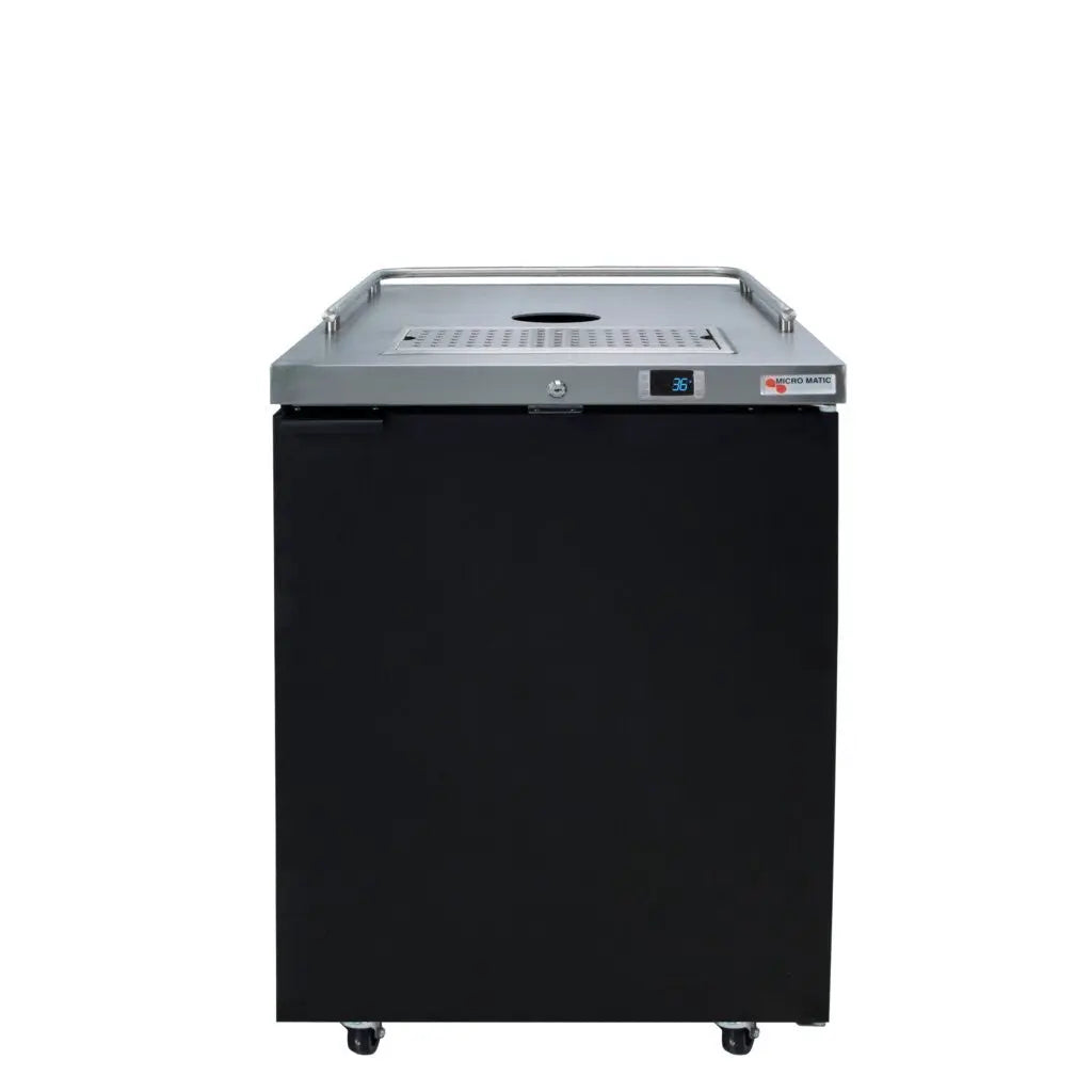 Pro-Line™ Kegerator - Less Tower - (1) 1/2 Keg - 25" - Black Vinyl or Stainless Steel