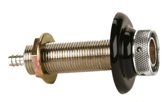 2-7/8" Long X 1/4" Bore X 1/4" Nipple Shank