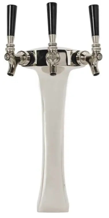 Panther Tower Chrome Glycol Ready - 3 Faucet