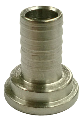 3/8" Barb Stainless Steel Barbed Beer Hose Nipple
