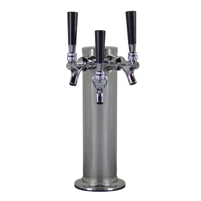 3" S/S Triple Faucet Tower (Air cooled) - All 304 contact