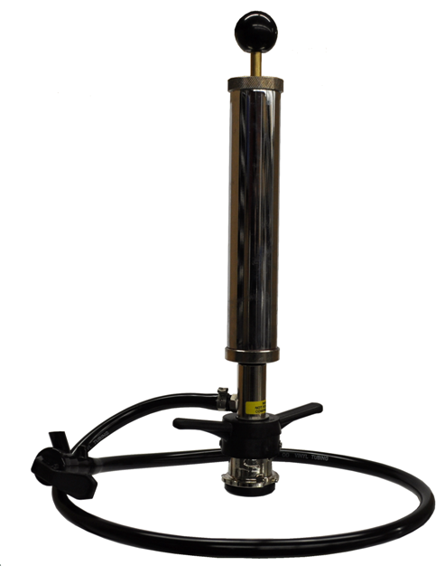 Metal Picnic Pump With Wing Handle Coupler