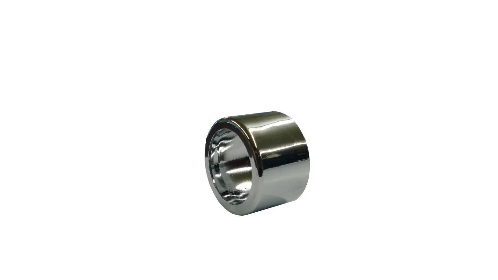 Chrome Plastic Curved Spacer