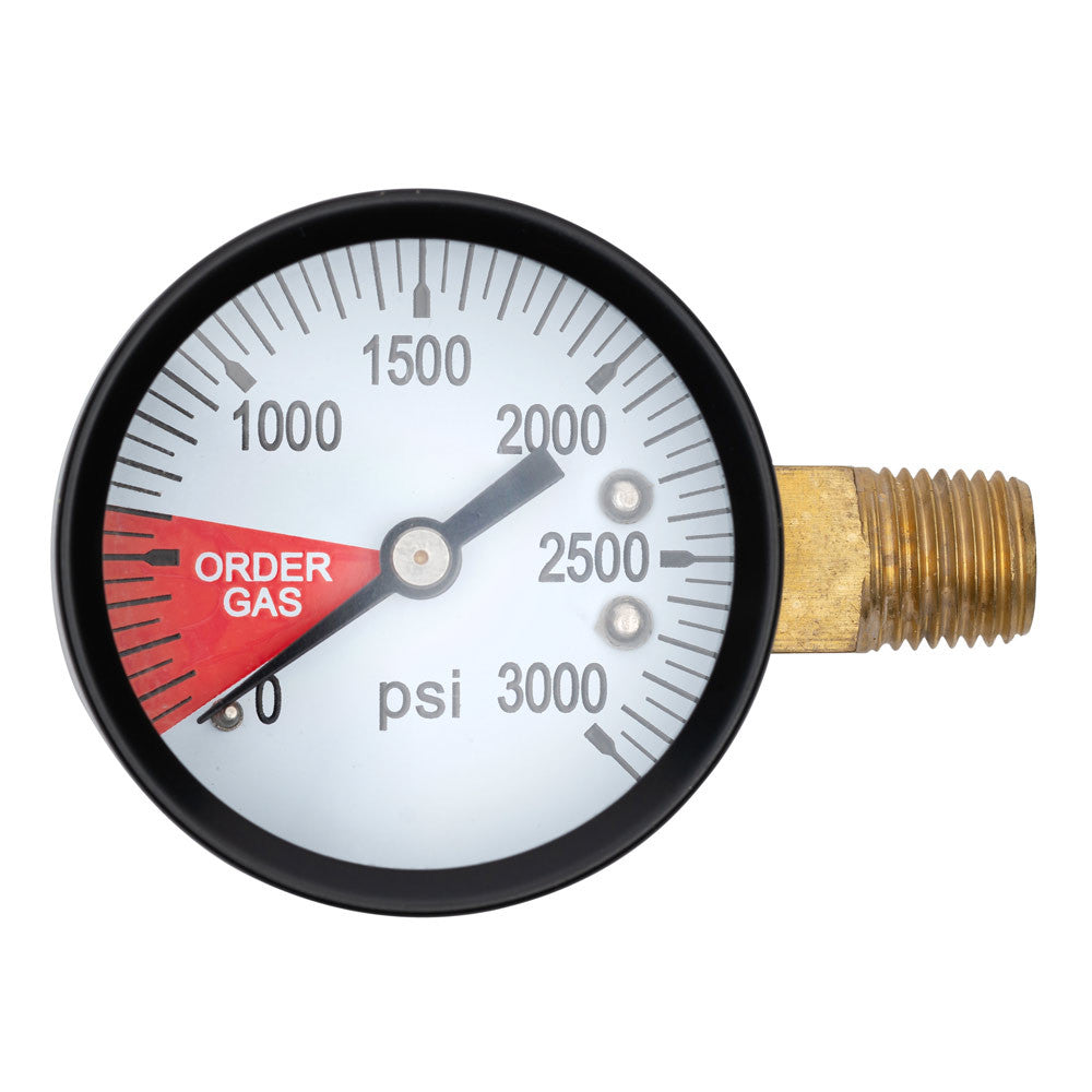 0-3000 Lb. Gauge W/ LH Thread