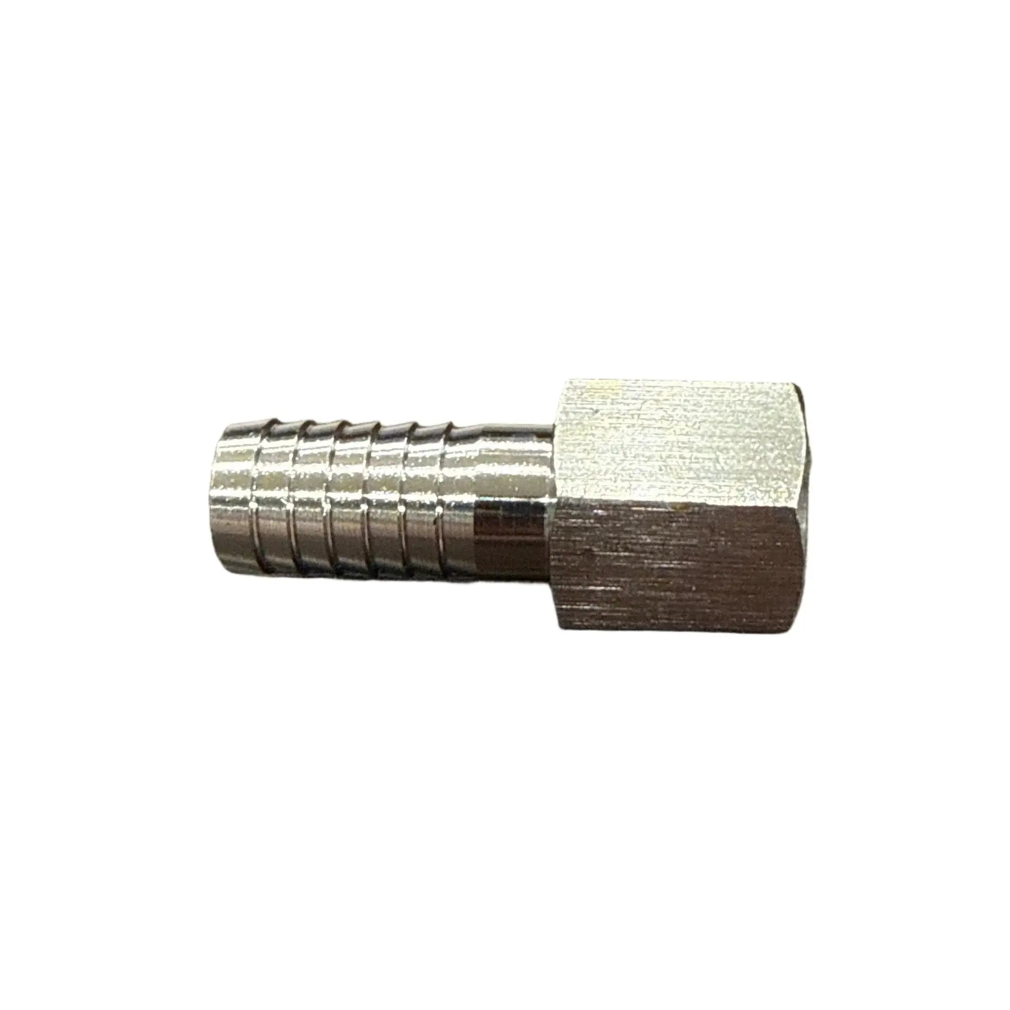 Hex Adapter, 1/4 FPT x 3/8 Barb 304 Stainless Steel