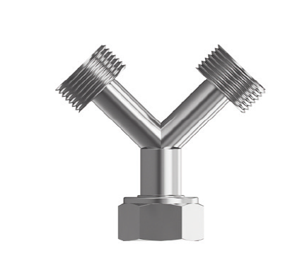 3/8" Bore Beer "Y" Stainless Steel