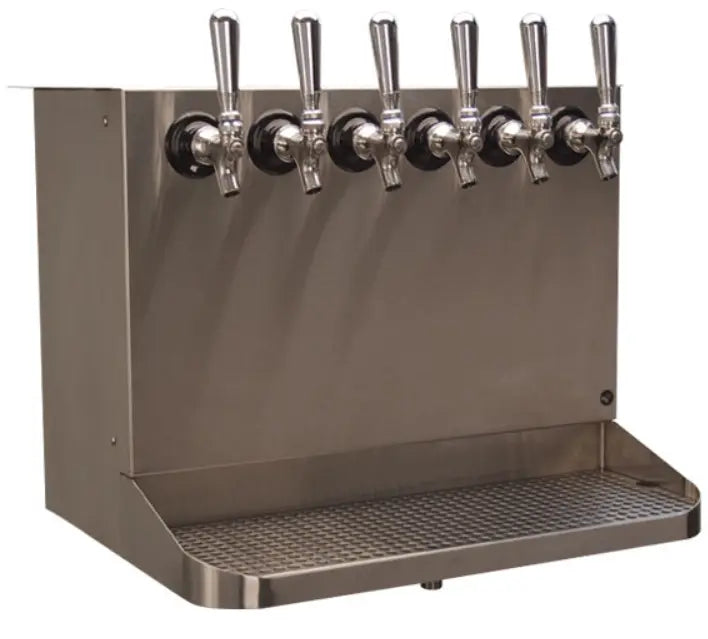 Underbar Tapping Cabinet; Air Shaft Ready, With Faucets, Shanks & Tubing