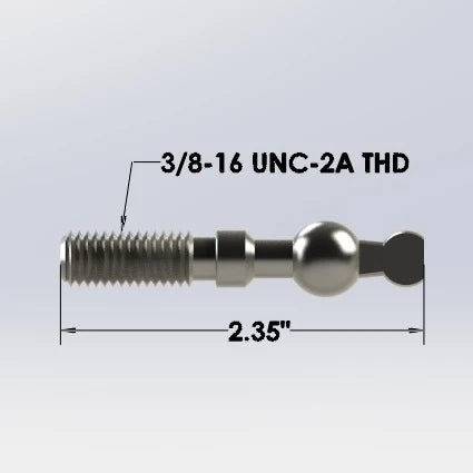 Stainless Steel Faucet Lever