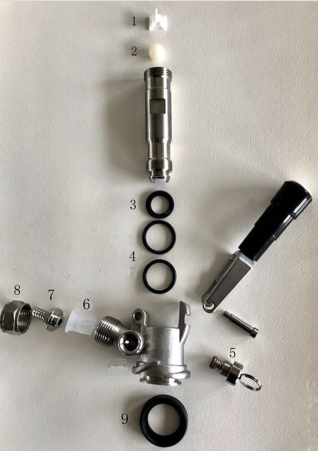 304 S/S Body and Probe Sankey "D" Lever Coupler