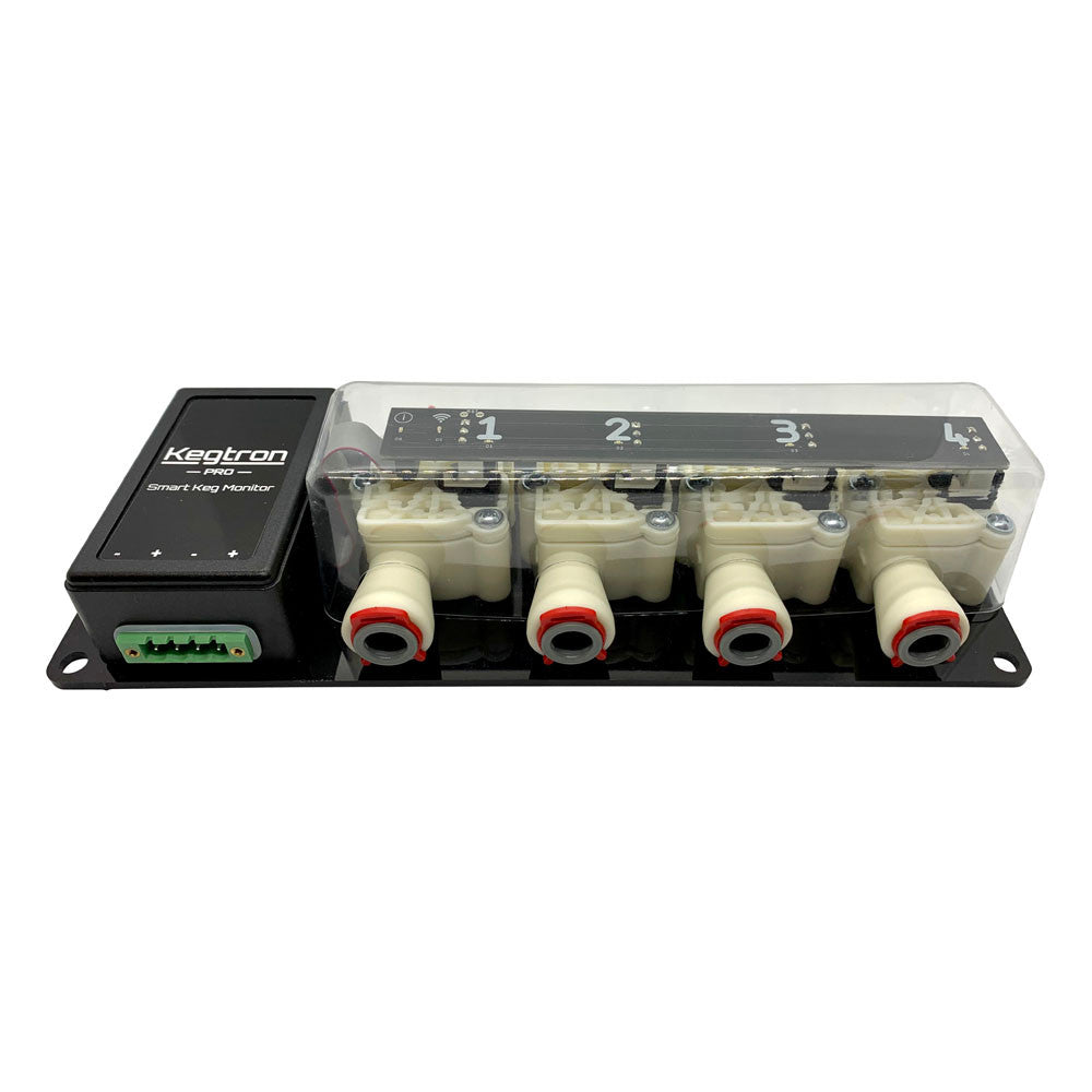 Kegtron Pro Keg Monitor Quad Tap Kegtron