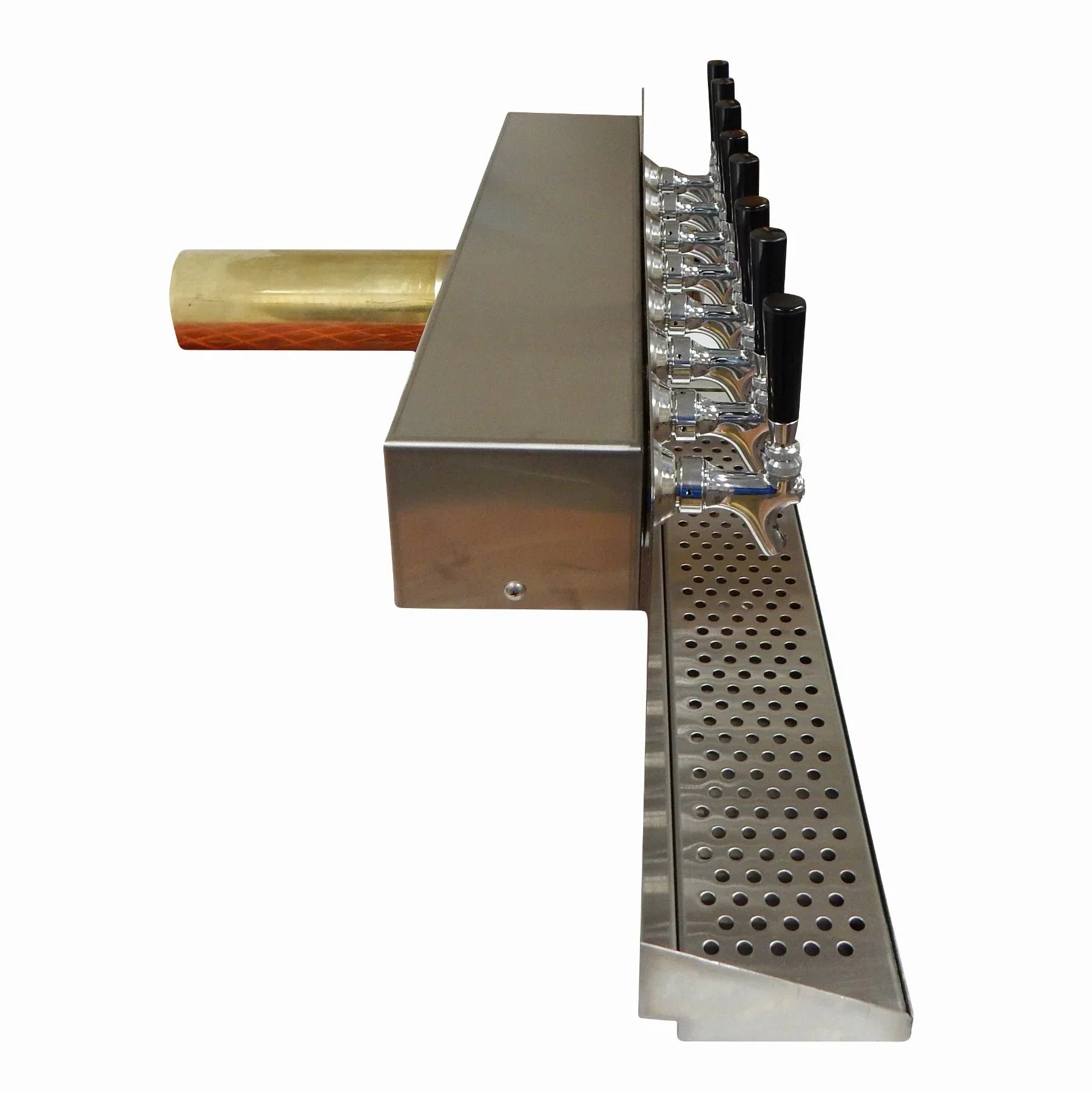 Stainless Steel Wall Mount Draft Beer Dispenser – 15-48" Wide